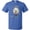 Royal Blue, variant on Inktastic Metal Face T-Shirt