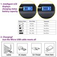 thumbnail image 2 of Batería Kastar y Cargador USB LCD para NP-40 Exilim Z400 FC100 FC150 FC160S P505 P600 P700 Z100 Z1000 Z1050 Z1080 Z1200 Z200 Z30 Z300 Z40 Z450 Z50 Z500 Z55 Z57 PRO EX-Z600 Z700 Z750 Z850, 2 of 3