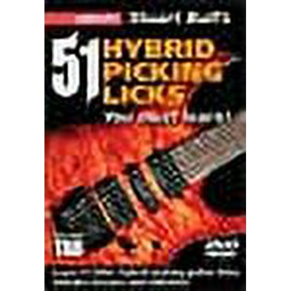 51 HYBRID PICKING LICKS YOU MUST LEARN - DVD