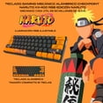 thumbnail image 3 of Teclado Mecanico 60 Alámbrico Checkpoint Naruto KX400 Gaming, 3 of 3