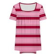 thumbnail image 4 of Lumivie Cute Tops For Women Summer Teen Summer Tshirts Shirts For Women Xs Blouses For Women Business Casual Sleeveless Women'S T Shirts Loose Fit Graphic, 4 of 5