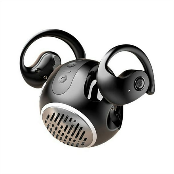 Auriculares Bluetooth 2 en 1 Mini Altavoz BT5.4 Auriculares Inalámbricos Abiertos Auriculares Deportivos Impermeables Montados en la Oreja A