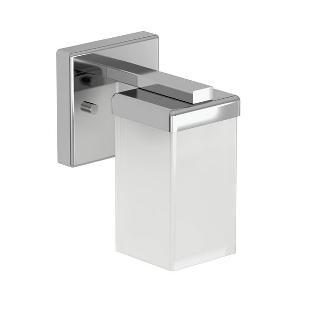 Moen Yb8861 90 Degree 5 Wide 1 Light Reversible Bathroom Vanity Fixture Chrome Com Moen Yb8861 90 Degree 5 Wide 1 Light, Moen Light Fixtures