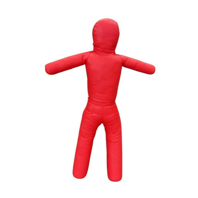 Fighting Training Dummy Sin relleno Jiu Jitsu Dummy para Taekwondo Boxing Karate Rojo