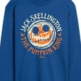 thumbnail image 3 of The Nightmare Before Christmas - Jack Skellington Pumpkin King - Men's Long Sleeve T-Shirt, 3 of 5