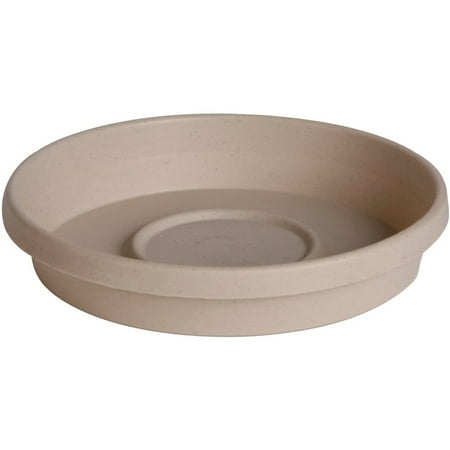 UPC 087404516061 product image for Bloem Terra Plant Saucer Tray 5.5 x 1 Plastic Round Taupe | upcitemdb.com