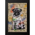 thumbnail image 2 of Wiley, Marta 13x18 Black Modern Framed Museum Art Print Titled - Colorful Dog III, 2 of 5