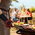 thumbnail image 4 of NUOLUX Guantes Protectores Para Cocina Y Barbacoa Black Resistentes Y Fáciles De Limpiar, 4 of 7