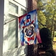 thumbnail image 3 of Pug Patriotic American House Flag, 3 of 7