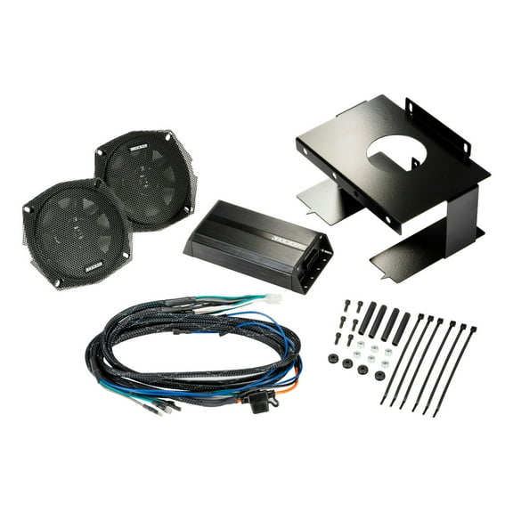 Kicker 46HDS962 5-1/4" Coaxial Speakers and 2-Channel Amplifier for Select 1996-2013 Harley-Davidson Motorcycles