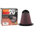 thumbnail image 4 of K & N Filters Air Filter E-0945 FilterCharger; Washable; Red; Cotton Gauze; Round Tapered; Black Rubber Top, 4 of 4