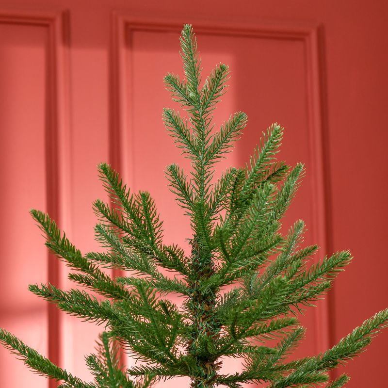 Alvantor Artificial Christmas Tree with 795 Tips, Auto-Open Hinged Branches & Steel Stand 6' Green