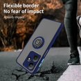 thumbnail image 5 of Case for Infinix Hot 30i Case with Stand, Compatible with Magnetic Car Phone Mount, Ultra Slim Infinix Hot 30i Phone Case for Women Men Shockproof Protective Cases Cover (Navy Blue), 5 of 14