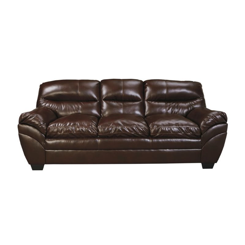 Ashley Tassler Durablend Leather Sofa, Durablend Leather Sofa