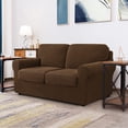 thumbnail image 2 of CHUN YI Stretch Checks Spandex Sofa Cover Separate Backrests Cushions Cover Slipcover, 2 of 5
