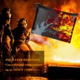 thumbnail image 2 of Fireproof Document Bags, 3 Size Waterproof and Fireproof Cash Money Bag, Safe Storage Pouch Envelope Bag Fireproof Safe Storage Pouch Organizer with Zipper for Document Holder,File,Cash and Tablet, 2 of 5