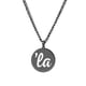 thumbnail image 4 of Collar con colgante de etiqueta redonda con la coma de Kamala Harris que no pierde el color ↑, 4 of 6