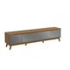 thumbnail image 2 of Mueble TV 85" 3 Puertas 218cm Canela/Gris Kappesberg, 2 of 11