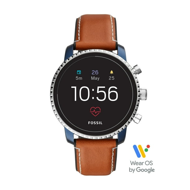 Fossil Gen 4 Explorist HR Men's Smartwatch - Luggage Leather - Powered with Wear OS by Google