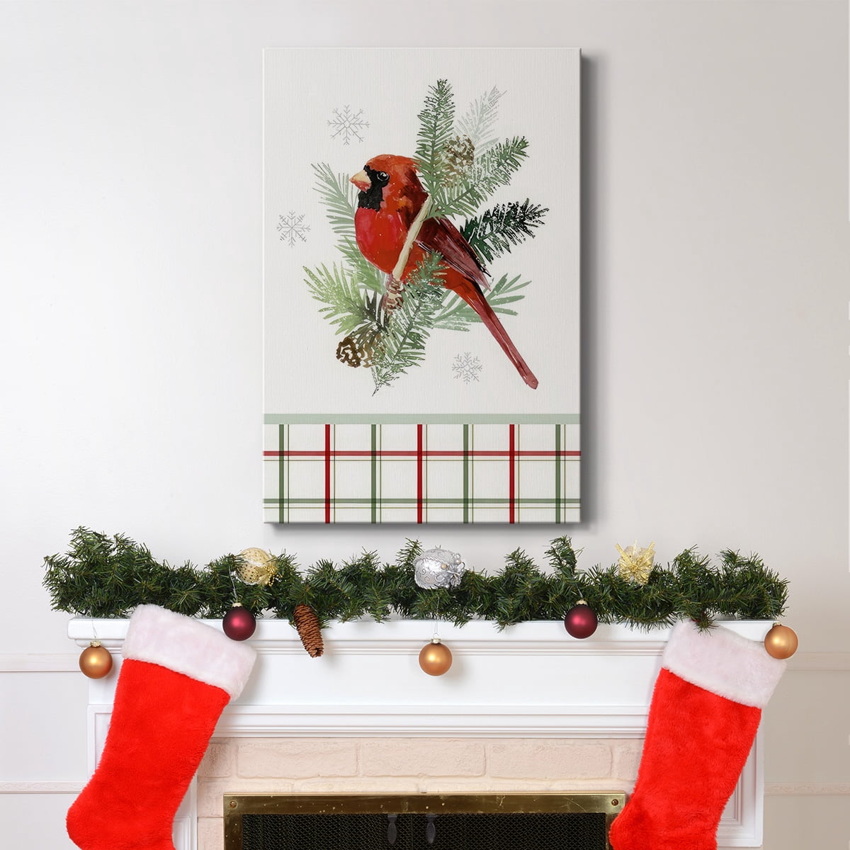 Winter Visitor Collection B- Gallery Wrapped Canvas