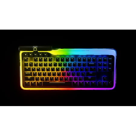 HYTE Keeb TKL - Tenkeyless Wired RGB Mechanical Keyboard - Black