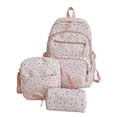 thumbnail image 3 of Teen Girls Backpack For School Polka Dot Cute Lightweight Large Capacity Student Backpack Fresh Minimalist Daypack For High School Teen Girls, 3 of 5