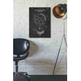 thumbnail image 3 of Epic Graffiti "Soccer Ball Blueprint Patent Chalkboard" Giclee Canvas Wall Art, 18"x26", 3 of 3