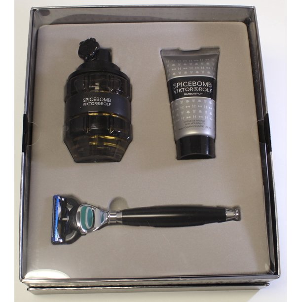 Viktor Rolf Spicebomb By Victor And Rolf 3 Pcs Gift Set For Men New In Box Walmart Com Walmart Com