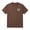 Brown, variant on Mens T Shirts Funny Small Print Casual Short Sleeve Basic Tees Comfortable Breathable Daily Wear Loose Shirt S
