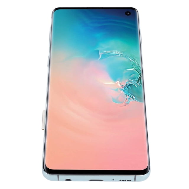6.1 Inch Organic LED Screen Display Touch Screen Digitizer Assembly Replacement for Galaxy S10 G9730, with Repair Tool Kit, Frame, Fingerprint Recognition