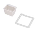 thumbnail image 2 of Skimmer Kit, 1.5in Swimming Pool Accessory Plastic Swimming Pool Cleaning Equipment Pool Skimmer Sewage Device for Above Ground Swimming Pool, 2 of 8