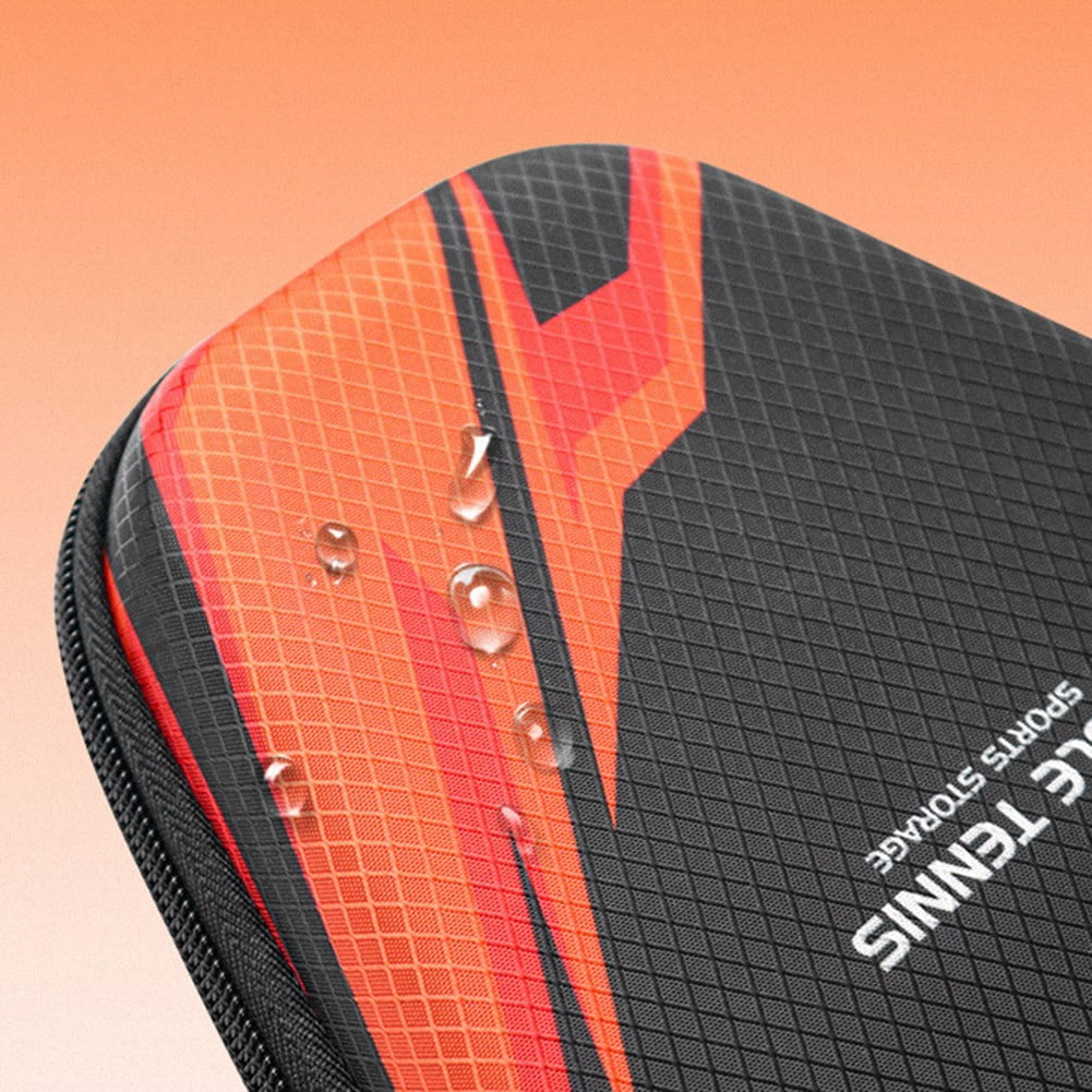 Table Tennis Racket Bag EVA Hard Shell Table Tennis Paddle Box Case Storage Bag