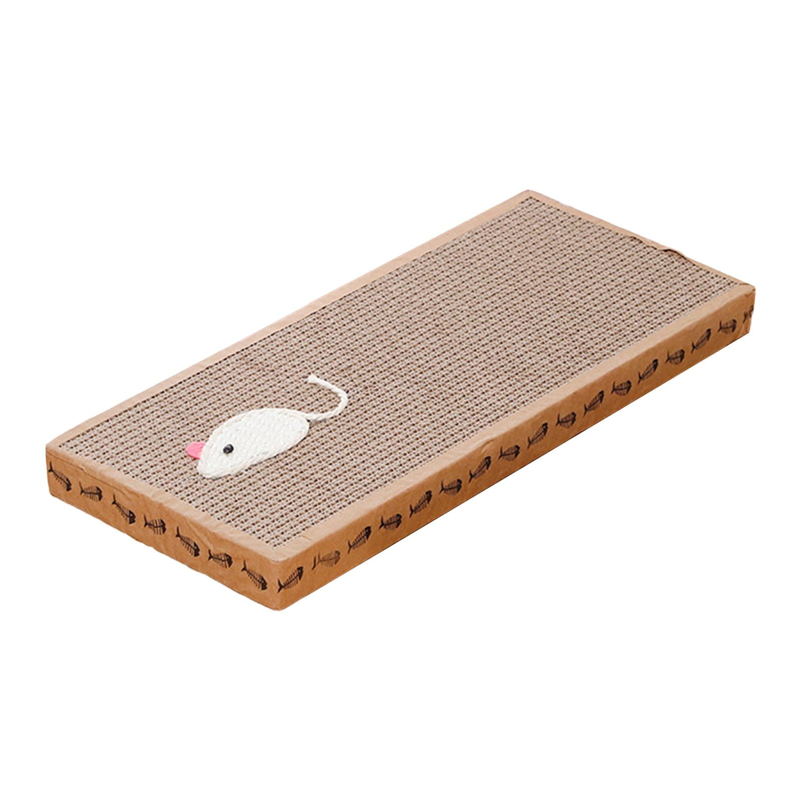Kitten Scratch Pad Cat Scratcher Cardboard Lounge Couch Bed Durable Corrugated Paper Claw for Indoor Cats Protect Carpets Pet