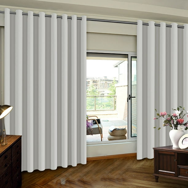 Thermal Insulated Door Blinds White, Best Way To Blackout A Sliding Glass Door