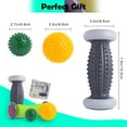 thumbnail image 6 of EliaValth Foot Roller & Massager for Plantar Fasciitis Relief, Neuropathy, Gray, 6 of 6
