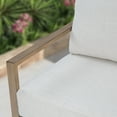 thumbnail image 5 of Ulax Furniture Outdoor/Indoor Aluminum Patio Loveseat 2 Person Bench Outdoor Sofa Chair with Olefin Cushions, 5 of 6