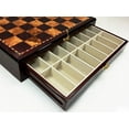 thumbnail image 2 of BLOOD ROSEWOOD STALLION KNIGHT Large Staunton Chess Set Cherry Color STORAGE Brd, 2 of 7