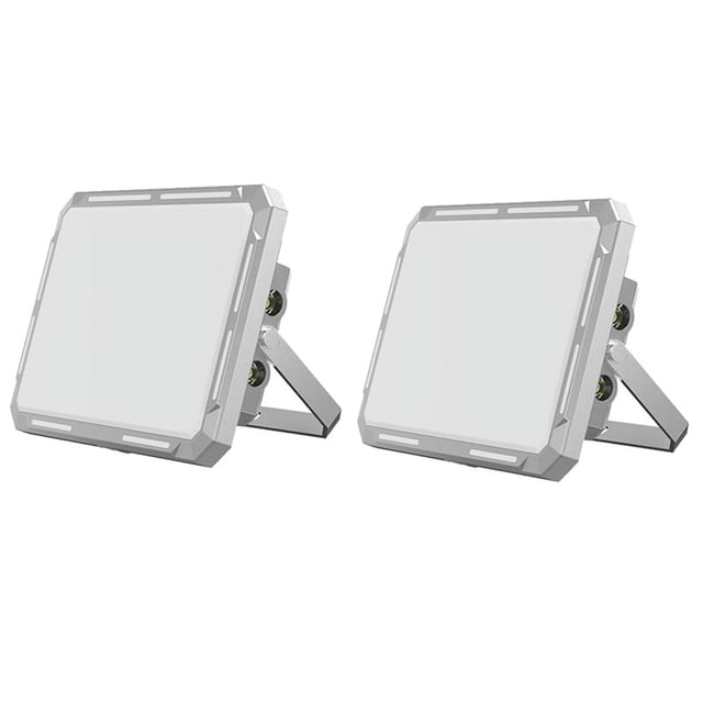2 Luces LED Portátiles para Tienda de Campaña, Reflector Recargable, Iluminación de Emergencia para Exteriores, Lámpara de Noche Colgante Impermeable