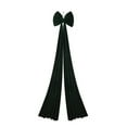thumbnail image 3 of Ayprnig Christmas Decorations - 6.5 Ft Giant Christmas Bows, Christmas Velvet Bow For Tree Topper, Christmas Tree Bows For Christmas Tree, Wreath, Wall, Backdrop Decorations 15.7x78.7 Inch Green, 3 of 9