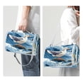 thumbnail image 3 of Seagull Canvas Beach Blanket - Portable Picnic Mat for Outdoor - Waterproof Sandproof - Extra Large Size for Camping, Travel - Lightweight and Durable Fabric Foldable Picnic Rug with Carry Bag, 3 of 6