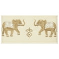 thumbnail image 2 of Authentic Hotel and Spa  Turkish Cotton Elephants Embroidered Cream Bath Towel, 2 of 2