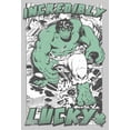 thumbnail image 2 of Men's Marvel Hulk St. Patrick's Day Comic Incredibly Lucky Sweatshirt, 2 of 4