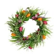thumbnail image 3 of Guirnaldas de flores aromáticas para exterior | Decoración con hojas para porches, yute natural, adornos sencillos para ventanas y puertas, estética bohemia, para propietarios, para, 3 of 6