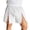 White, variant on Gym Shorts Men Summer Casual Elastic Waist Front Zipper Straight Leg Relaxed Fit Athletic Workout Shorts with Pockets