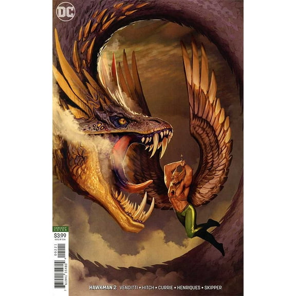 Hawkman (5th Series) #2A VF ; DC Comic Book