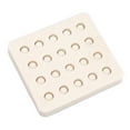 thumbnail image 1 of Molde de silicona Jadeshay para cera de abejas cría de abejas reinas 20 tazas, 1 of 12