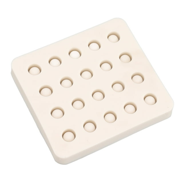 Molde de silicona Jadeshay para cera de abejas cría de abejas reinas 20 tazas