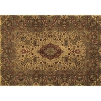Ahgly Company Indoor Rectangle Persian Brown Traditional Area Rugs, 5' x 7'