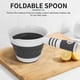 thumbnail image 4 of 2 Pack Foldable Water Ladle, Collapsible Water Scoop Dipper, Folding Bath Spoon Ladle, Space Saving, 4 of 5