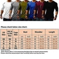 thumbnail image 2 of T-shirt Homme Manches Longues T-Shirts Mode Sport Col Rond Tee Basique Décontracté, 2 of 2
